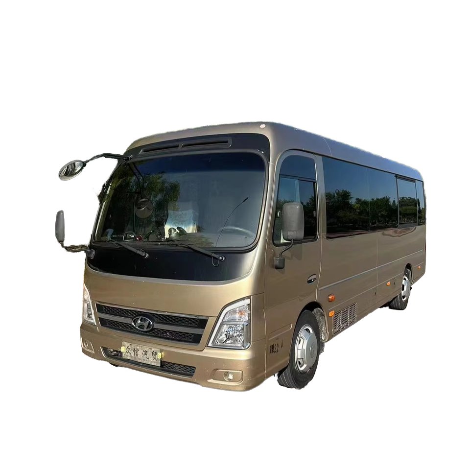 2018 Sichuan County Condi Middle Bus 22-Seat Coach Bus RHD Steering Manual Transmission Cheap Middle Bus Sold in China